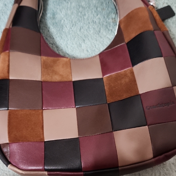 Coach Alter Ego Crescent Shoulder Bag patchwork multi 2 - Picture 5 of 7